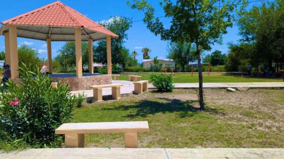 Avanza la Rehabilitación de la Plaza del Nacimiento en Múzquiz