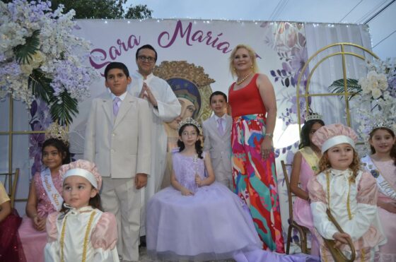 La alcaldesa Laura Jiménez asiste a la fiesta patronal de Nuestra Señora del Perpetuo Socorro