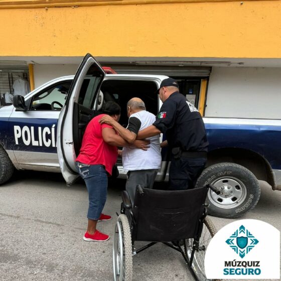 La Seguridad Pública Municipal de Múzquiz atiende con Proximidad Social