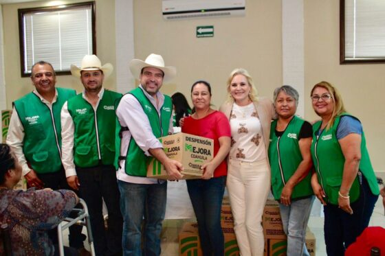 Inicia en Minas de Barroterán la entrega del programa alimentario “El Despensón”