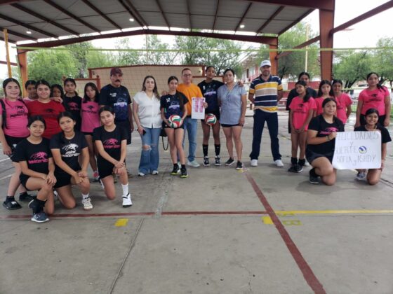 GOBIERNO DE MÚZQUIZ APOYA A JÓVENES TALENTOSAS CONVOCADAS POR LA FEDERACIÓN MEXICANA DE VOLEIBOL