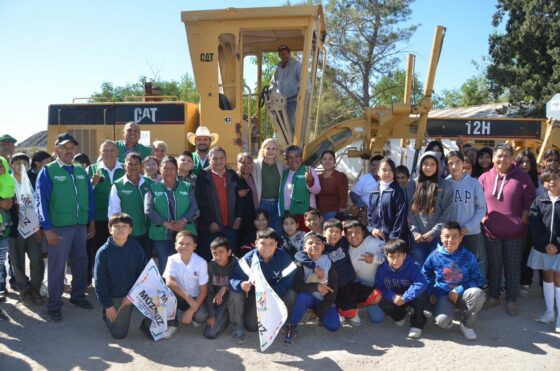 Arranca Laura Jiménez recarpeteo en Minas La Florida dentro del programa “Pa’ delante” del gobernador Manolo Jiménez