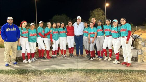 Final de Sóftbol Femenil en Palaú termina en gran empate