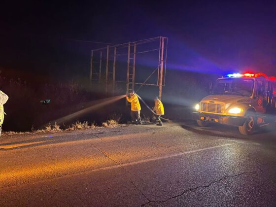 Atiende Gobierno Municipal de Múzquiz tres incendios en la cabecera municipal