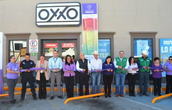 Múzquiz Refuerza Red de Protección a Mujeres con Nuevo Punto Violeta en Oxxo