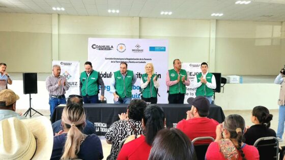 MÚZQUIZ REALIZA SEXTO MÓDULO DE ESCRITURACIÓN EN APOYO A FAMILIAS DEL MUNICIPIO