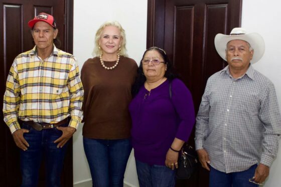 Alcaldesa Laura Jiménez reafirma respaldo al Ejido Morelos