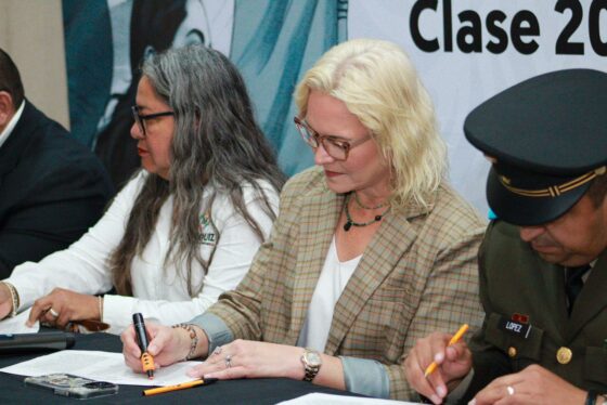 Laura Jiménez Gutiérrez encabeza ceremonia de sorteo cívico-militar