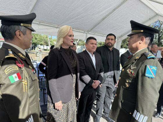 CEREMONIA DE TOMA DE POSESIÓN Y PROTESTA DE BANDERA DEL C. CORONEL DE CABALLERÍA E.M. HUGO HORACIO VERDEJO SALCEDO EN MÚZQUIZ
