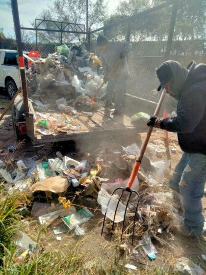 Laura Jiménez refuerza acciones de limpieza en arroyos del municipio