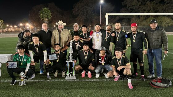 El Gobierno de Múzquiz impulsa el deporte con el Tercer Torneo de Fut7 Varonil Categoría Libre