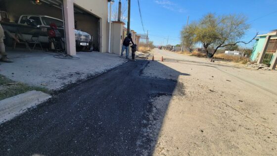 Avanza programa permanente de bacheo en beneficio de las familias muzquenses