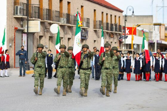 Conmemoran en Múzquiz el 113 Aniversario del Día del Ejército Mexicano