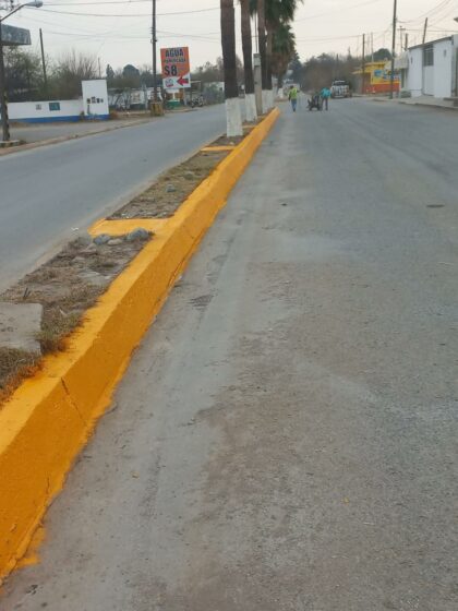 Avanzan acciones de limpieza y embellecimiento en Múzquiz