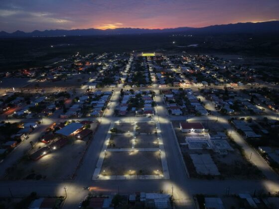 AVANZA AL 80% INSTALACIÓN DE LUMINARIAS LED EN MINAS DE BARROTERÁN