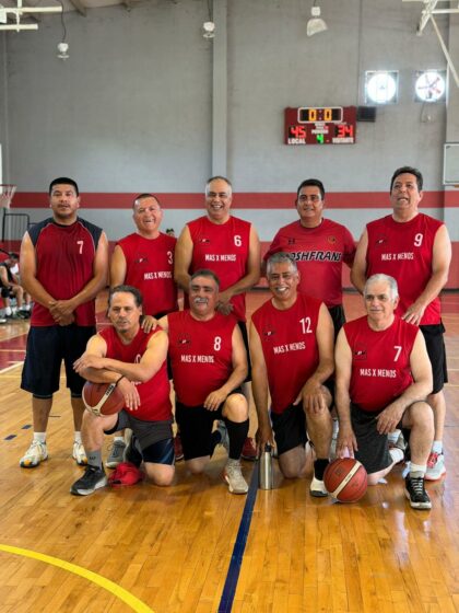 Impulsa Gobierno Municipal el deporte con encuentro de leyendas del basquetbol