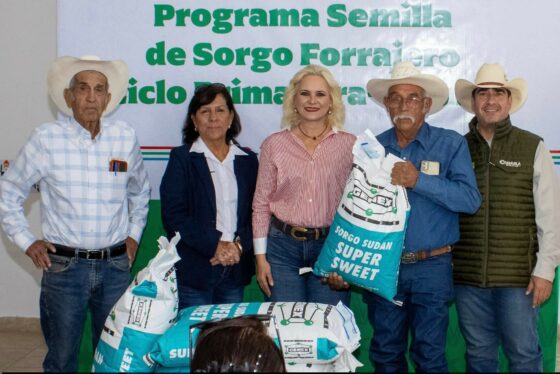 Apoyo al campo: entregan semilla de sorgo a productores de Múzquiz