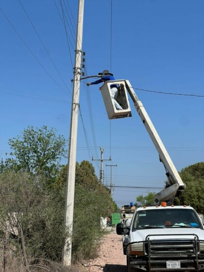 MÚZQUIZ AVANZA CON MÁS ILUMINACIÓN PARA SUS COMUNIDADES