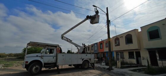 MÚZQUIZ FORTALECE EL ALUMBRADO PÚBLICO EN LA COLONIA MISIONES I