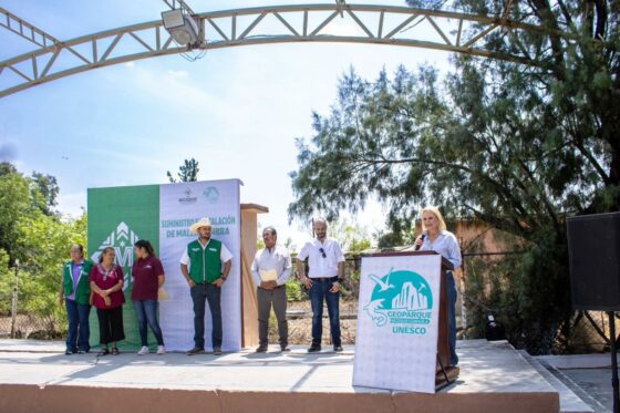 INICIA GOBIERNO MUNICIPAL DE MÚZQUIZ INSTALACIÓN DE MALLA SOMBRA EN ESTACIÓN BARROTERÁN