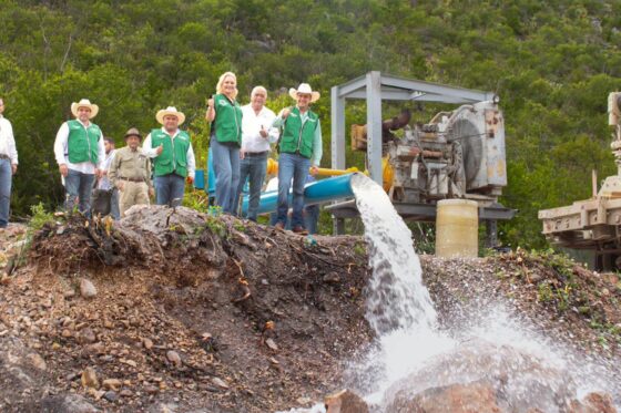 Supervisan avance del pozo Aparicio 3 para fortalecer el suministro de agua potable en Múzquiz