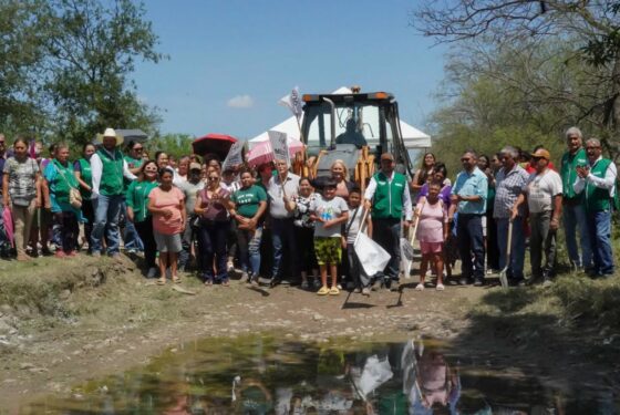 Laura Jiménez da arranque a la construcción del puente vehicular del Callejón Los Novillos