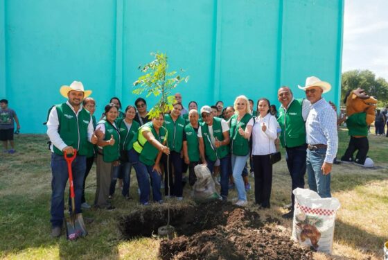 MÚZQUIZ SE SUMA A LA JORNADA ESTATAL DE REFORESTACIÓN “VERDE VERDE COAHUILA 2026”