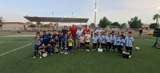Clausura Gobierno de Múzquiz con éxito el Torneo de Fútbol Infantil Menor 2026