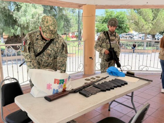 CONTINÚA EN MÚZQUIZ LA CAMPAÑA DE CANJE DE ARMAS DE FUEGO 2026 “SÍ AL DESARME, SÍ A LA PAZ”