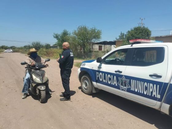 Múzquiz refuerza concientización y vigilancia para prevenir accidentes en motocicleta