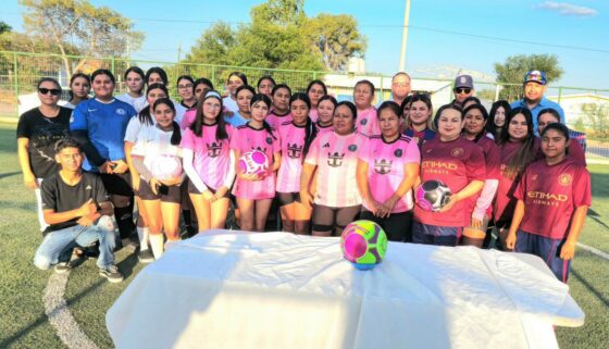 Villa de las Esperanzas vive el arranque de la Liga de Fútbol 7 Femenil