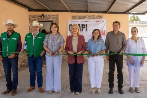 Inauguran en Múzquiz el CCAPI número 34; fortalecen la atención y desarrollo de la primera infancia.
