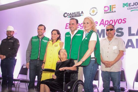 Entregan en Múzquiz apoyos para personas con discapacidad de la Región Carbonífera