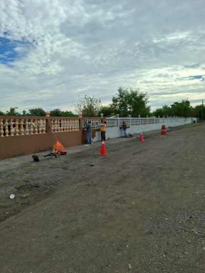 GOBIERNO MUNICIPAL REALIZA TRABAJOS DE LIMPIEZA Y MANTENIMIENTO EN EL PANTEÓN MUNICIPAL DE VILLA DE PALAÚ