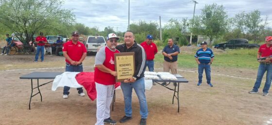 INAUGURAN LA TEMPORADA 2026 DE LA LIGA DE BÉISBOL “HERMILO MILO MARTÍNEZ” EN MÚZQUIZ
